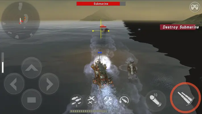 WARSHIP BATTLE:3D World War II android App screenshot 2