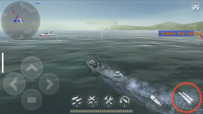 WARSHIP BATTLE:3D World War II android App screenshot 4