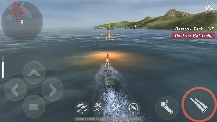 WARSHIP BATTLE:3D World War II android App screenshot 5