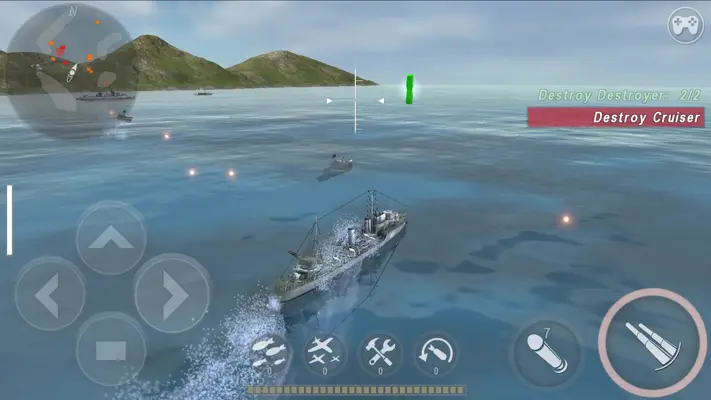 WARSHIP BATTLE:3D World War II android App screenshot 7